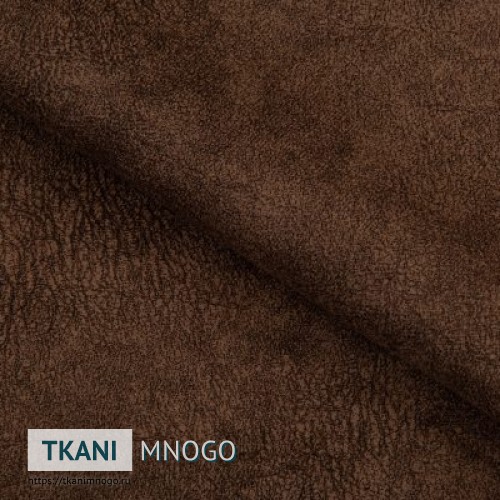 Фото материала велюра “35” (однотонный коричневый)