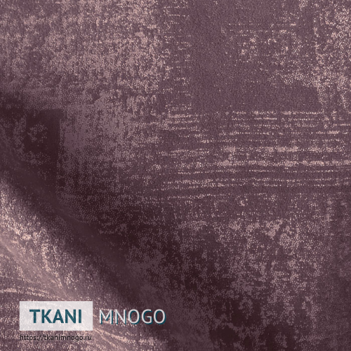 Фото материала велюра “9” (узор фиолетовый)