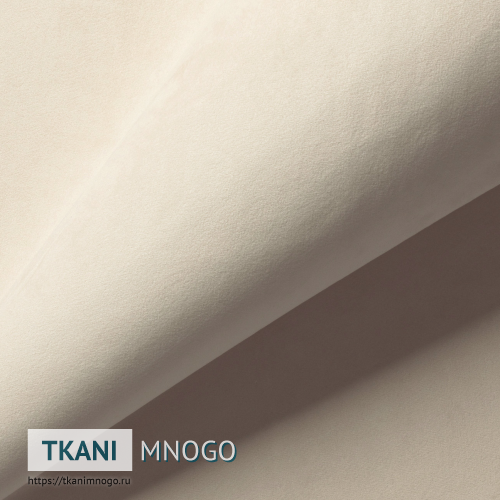 Фото внешнего вида велюра “2” (однотонный бежевый)