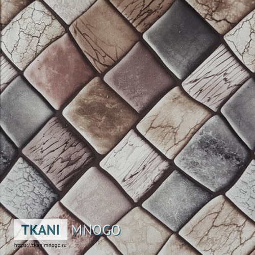 Фото рисунка микровелюра “104-1” ромб.