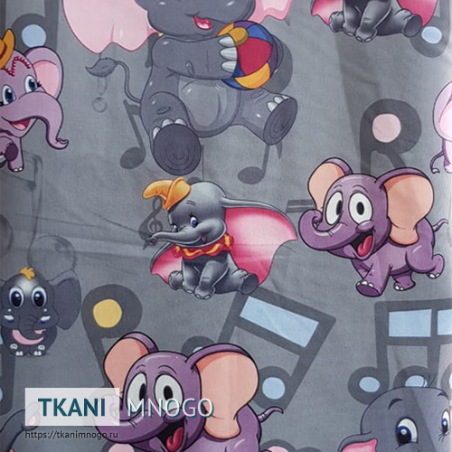 Фото рисунка микровелюра “876-4” мультиколор, детские.