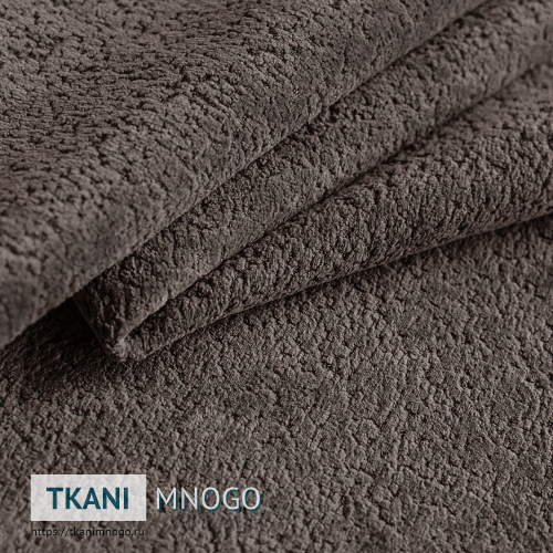 Фото фактуры велюра “8” (однотонный коричневый, бежевый)